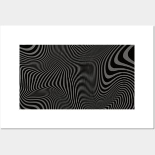 Abstract optical illusion Posters and Art